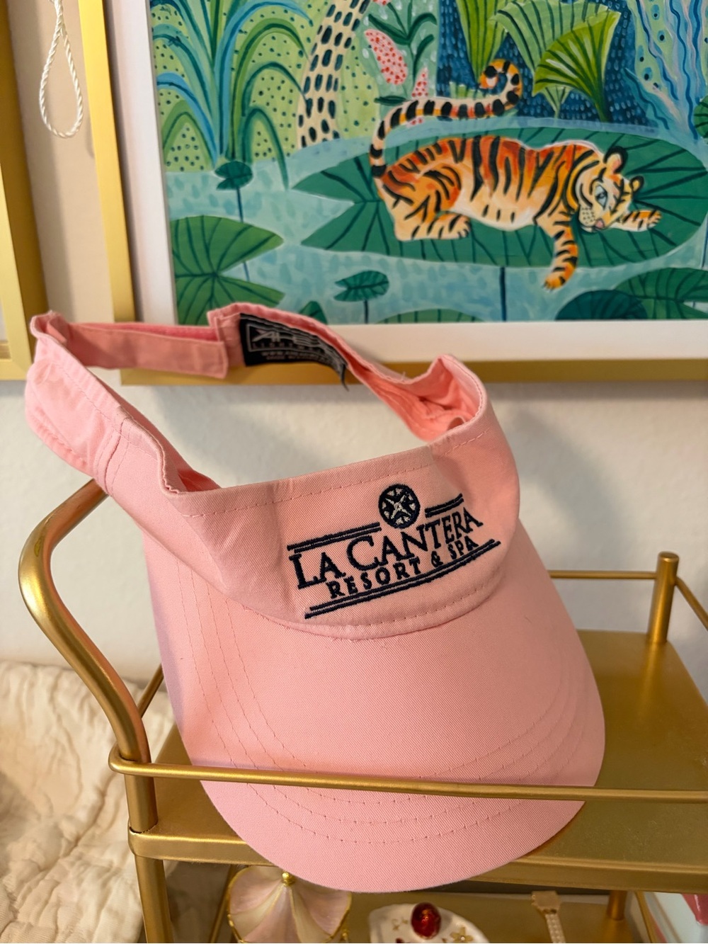 La Cantera Resort & Spa Pink Visor Ahead Women’s Hat